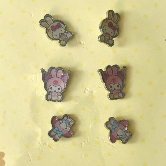 (kid’s) 🏷️ hello kitty & friends matching necklace & earrings set - Picture 7 of 11